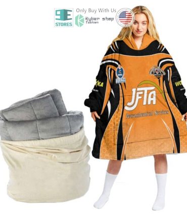 Best Personalized Wests Tigers Hooded Blanet Hoodie