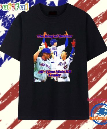 Pete Alonso The King Of Queens All-Time Mets Hr Leader T Shirt