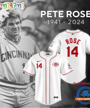Pete Rose 1941-2024 Signature Baseball Jersey