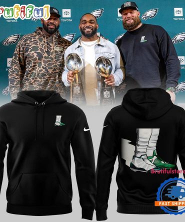 Philadelphia Eagles 2025 Two-Shoes Hoodie Shirt