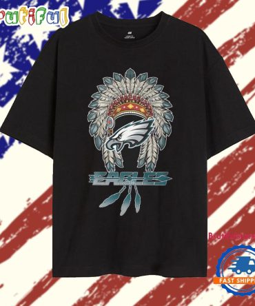 Philadelphia Eagles Football Native American Night Month 2025 T Shirt