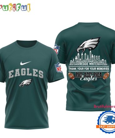 Philadelphia Eagles Football Legends Of The Game 3D Shirt