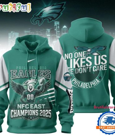 Philadelphia Eagles Nfc East Champions 2025 Premium Hoodie Shirt