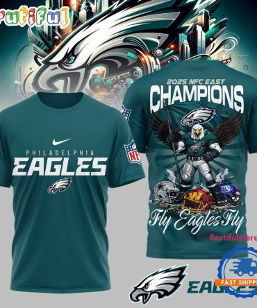 Philadelphia Eagles Nfl Afc South Champions Super Bowl Special New 3D Shirt