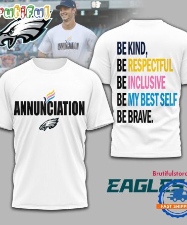 Philadelphia Eagles Nfl Annunciation 2025 Unisex 3D Shirt