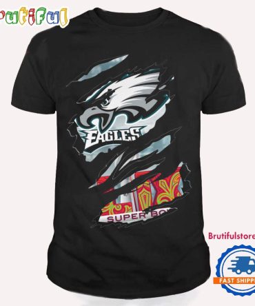 Philadelphia Eagles Super Bowl Lix 2025 New Logo Team Design T Shirt
