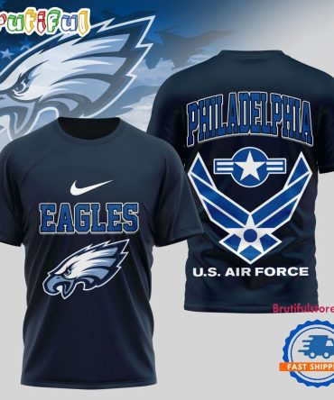 Philadelphia Eagles Us Air Force Military Unisex 3D Shirt