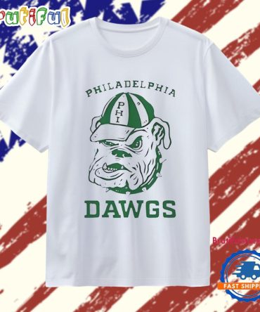 Philadelphia Eagles X Georgia Bulldogs Philadelphia Dawgs T Shirt