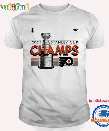 Philadelphia Flyers 2025 Stanley Cup Champions Locker Room T Shirt