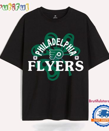 Philadelphia Flyers St Patricks Day Richmond Shamrock T Shirt