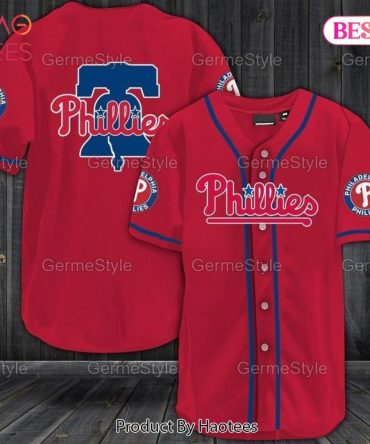 Red Philadelphia Phillies Jersey - Classic Baseball Fan Gear For All Ages