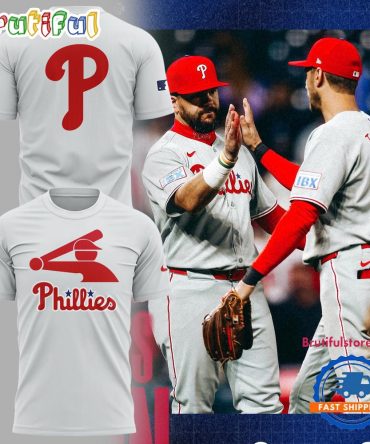 Philadelphia Phillies Baseball Stickman 2025 T Shirt