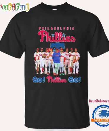 Philadelphia Phillies Go Phillies Go Signatures T Shirt