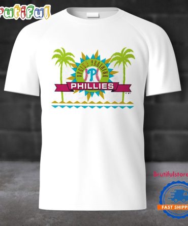 Philadelphia Phillies Spring Training Burst Palm T Shirt