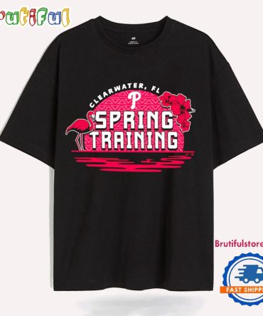 Philadelphia Phillies Spring Training Flamingo Clearwater T Shirt