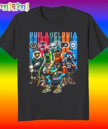 Philadelphia Sport Team 2025 Mascot Limited Edition T Shirt