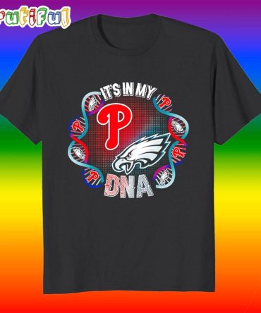 Philadelphia Sports It’S In My Dna 2025 Logo T Shirt