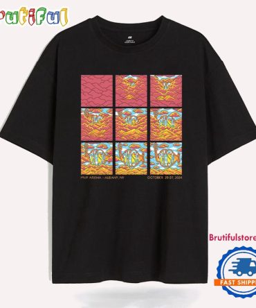 Phish Mvp Arena Albany Ny Oct 25-27 2024 T Shirt