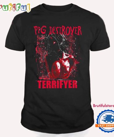 Pig Destroyer Sourheart 20Th Anniversary Of Terrifyer T Shirt