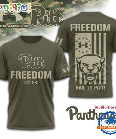 Pittsburgh Panthers Ncaa Freedom Under Armour Limited Edition 3D Shirt