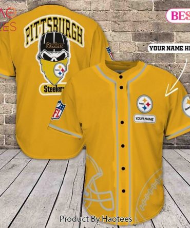 Custom Pittsburgh Steelers Baseball Jersey - Personalized Fan Gear For Ultimate Team Support