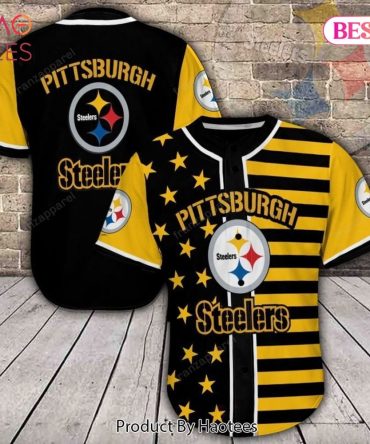 Stylish Pittsburgh Steelers Fan Jersey – Bold Black & Yellow Design For True Fans!