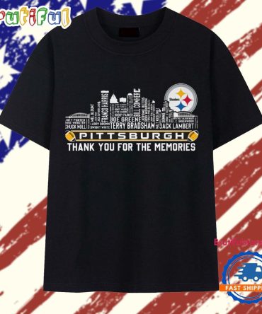 Pittsburgh Steelers City Player Name Thank You For The Memories T Shirt
