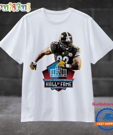 Pittsburgh Steelers James Harrison Pro Football Hall Of Fame Semifinalist Class Of 2025 T Shirt
