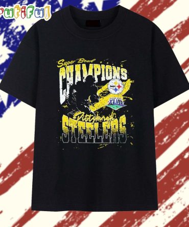 Pittsburgh Steelers Super Bowl Champions Xliii Vintage T Shirt