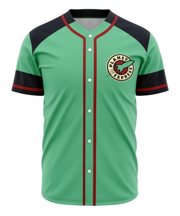 Futuristic Green Baseball Jersey – Stylish & Comfortable With Unique Logo