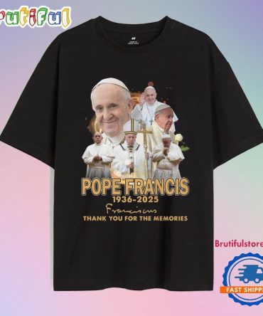 Pope Francis 1936-2025 Signature T Shirt