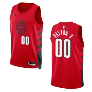 Portland Trail Blazers Gary Payton II 2022-23 Statement Edition Red Jersey Swingman - Alzaintravels