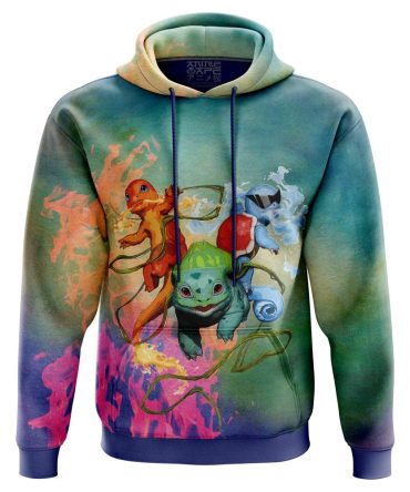 Power Pokemon Attack 3D All Over Print Hoodie