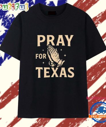Pray For Texas Hand T Shirt