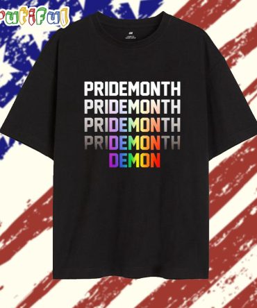 Pride Month Demon Repeat Lgbt T Shirt