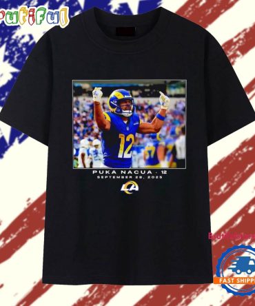 Puka Nacua Los Angeles Rams Nfl Flash Features Week 4 T Shirt
