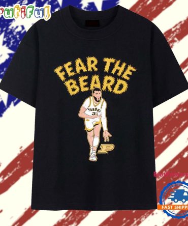 Purdue Boilermakers Basketball Braden Smith Fear The Beard T Shirt