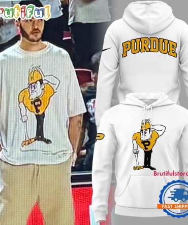 Purdue Boilermakers Men'S Basketball 2025 Mascot Limited Edition Hoodie