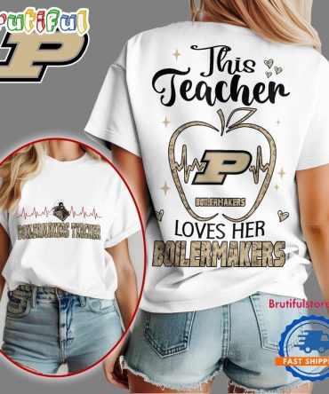 Purdue Boilermakers Teacher Appreciation Month Vintage T Shirt
