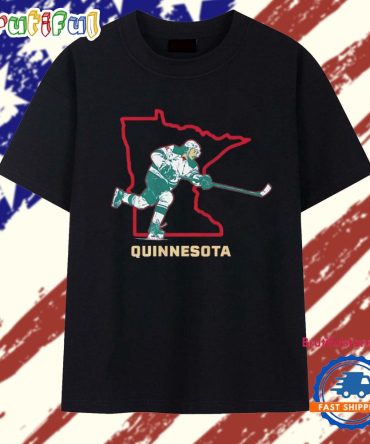 Quinn Hughes Minnesota Wild Quinnesota State T Shirt