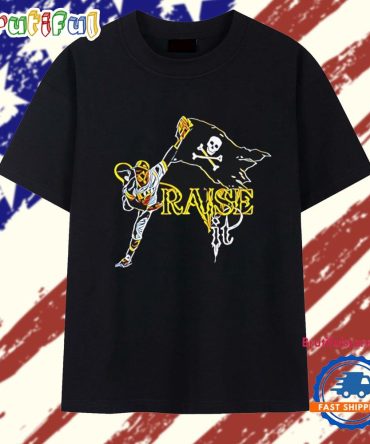 Raise It Pittsburgh Steelers Flag T Shirt