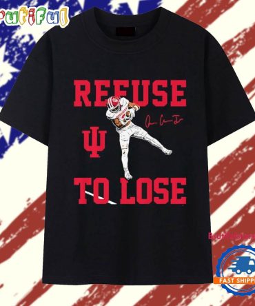 Refuse To Lose Indiana Hoosiers Football Omar Cooper Jr. Signature T Shirt