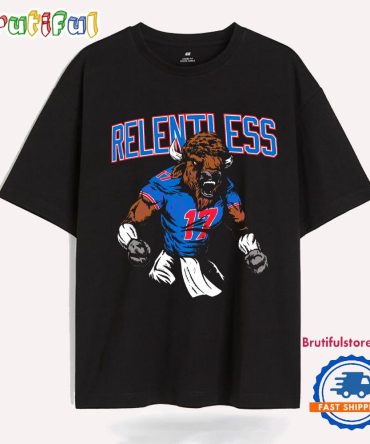 Relentless Buffalo Bills Josh Allen Bill Mascot 17 T Shirt
