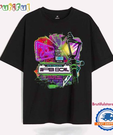 Retro New Orleans 2025 Super Bowl Lix T Shirt