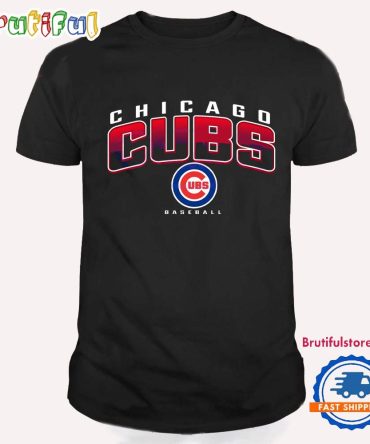 Retro Vintage Chicago Cubs Baseball Logo T Shirt