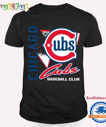 Retro Vintage Chicago Cubs Logo Baseball Club T Shirt