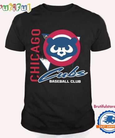 Retro Vintage Chicago Cubs Logo Mascot Baseball Club T Shirt