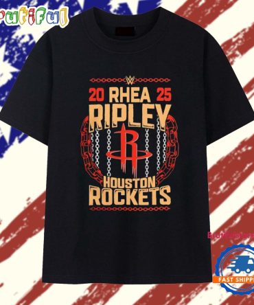 Rhea Ripley Houston Rockets 2025 T Shirt
