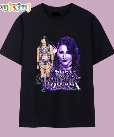 Rhea Ripley Vintage Wwe Signature T Shirt