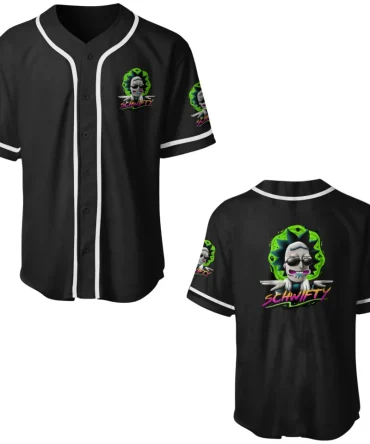 Get Schwifty Rick & Morty Baseball Jersey – Unique Design, Premium Quality, Limited Edition!
